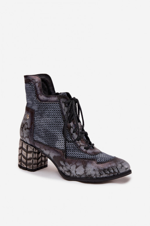   Moteriški aulinukai  06989-03 pilkos spalvos