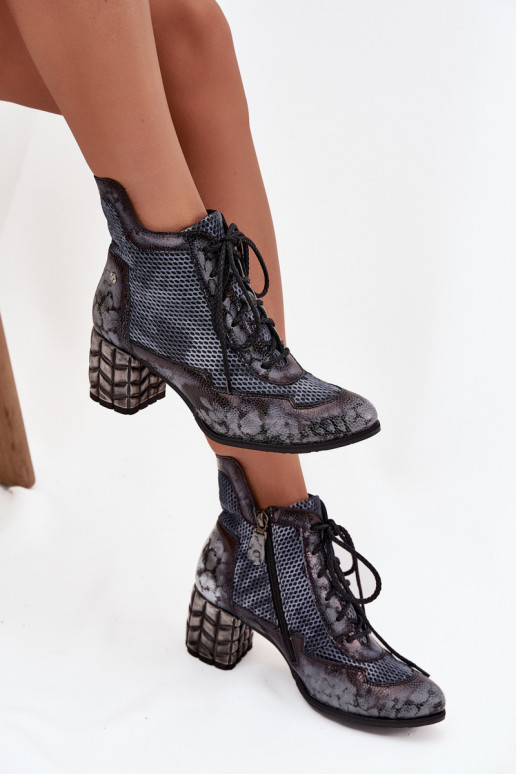   Moteriški aulinukai  06989-03 pilkos spalvos