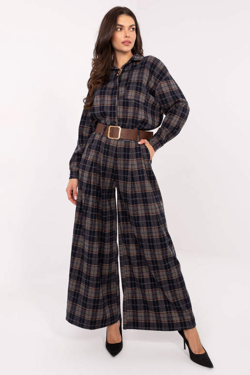 Kelnės tamsiai mėlynos