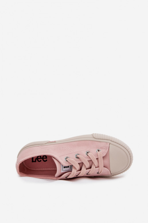 Laisvalaikio bateliai su platforma LEE ISLA C WOMEN LOW 50253001.78E rožinės spalvos
