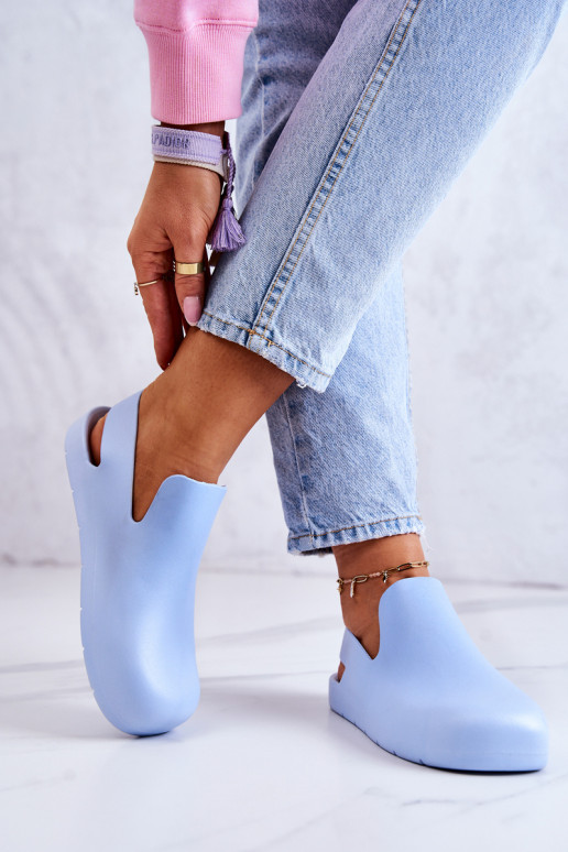 Guminės šlepetės mėlynos spalvos Meriko