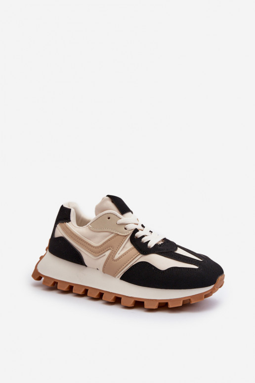  modelio batai sportiniai bateliai  Juodos spalvos Kalelia