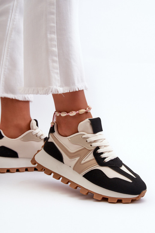  modelio batai sportiniai bateliai  Juodos spalvos Kalelia