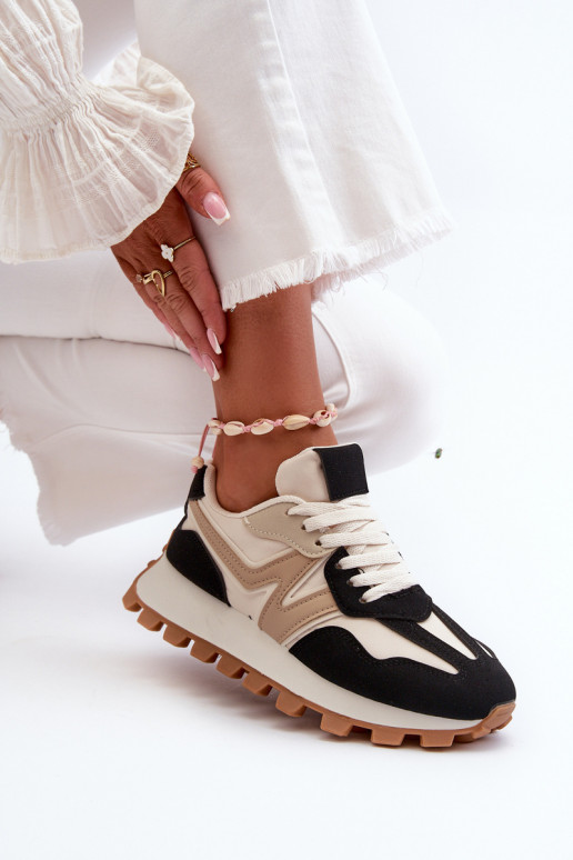  modelio batai sportiniai bateliai  Juodos spalvos Kalelia