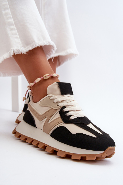  modelio batai sportiniai bateliai  Juodos spalvos Kalelia