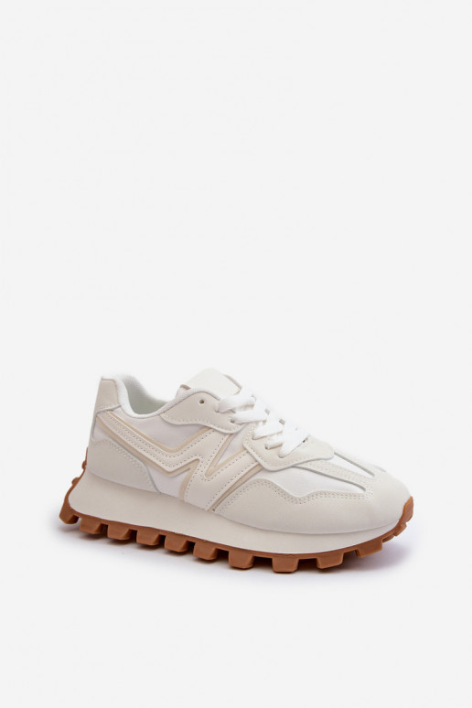  modelio batai sportiniai bateliai  baltos spalvos Kalelia