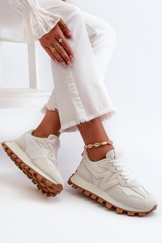  modelio batai sportiniai bateliai  baltos spalvos Kalelia