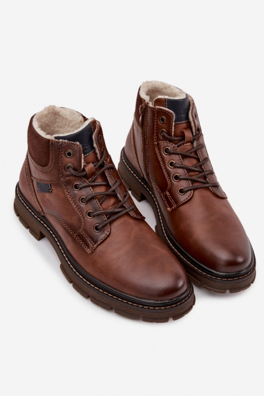 batai  pašiltinti Wrangler 20253034.JCU rudos spalvos