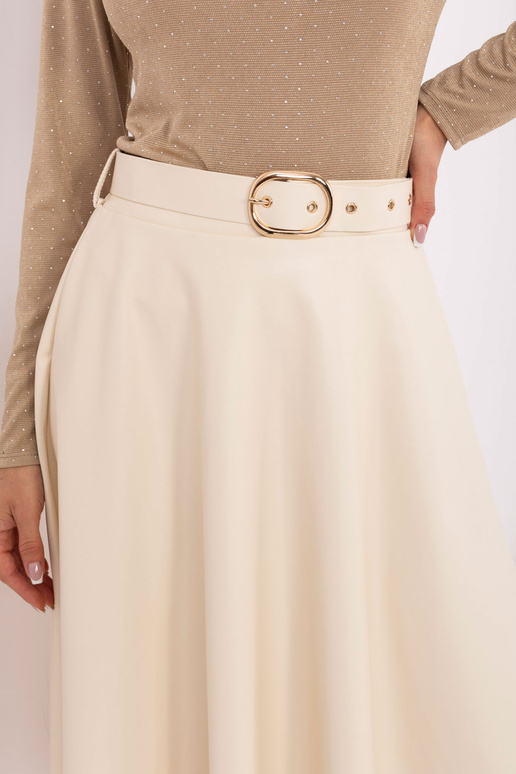 Sijonas šviesiai smėlio spalvos