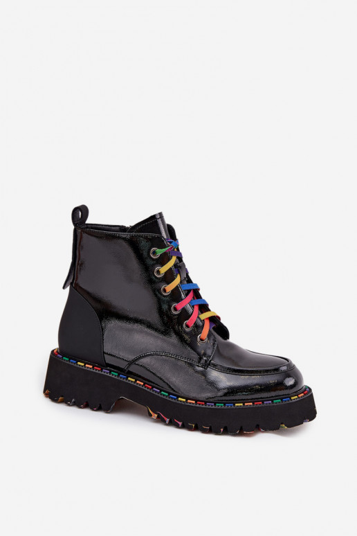   su lako efektu Moteriški aulinukai Artiker 57C0064 Juodos spalvos