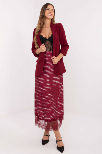 Sijonas bordo spalvos 2