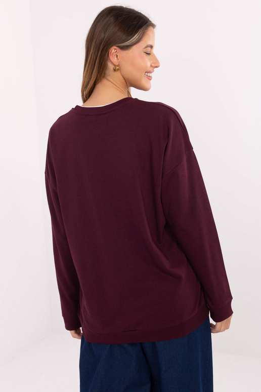 Bordo spalvos bliuzonas RV-BL