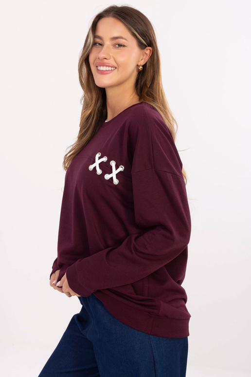 Bordo spalvos bliuzonas RV-BL