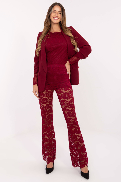 Kelnės MI SP K69 3.21P bordinės spalvos