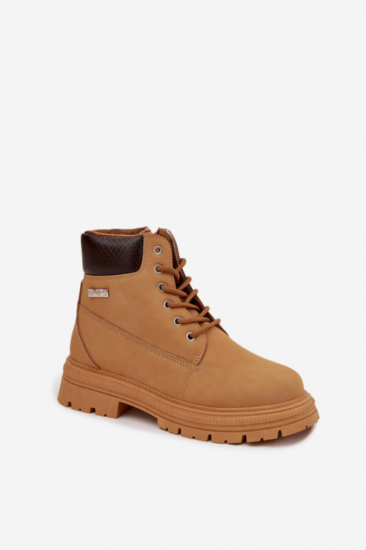 pašiltinti batai   rudos spalvos Selinda