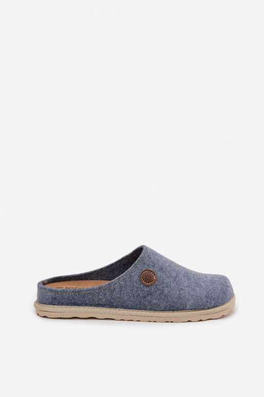 batai naminės Šlepetės  Inblu CS000047 šviesiai mėlynos spalvos