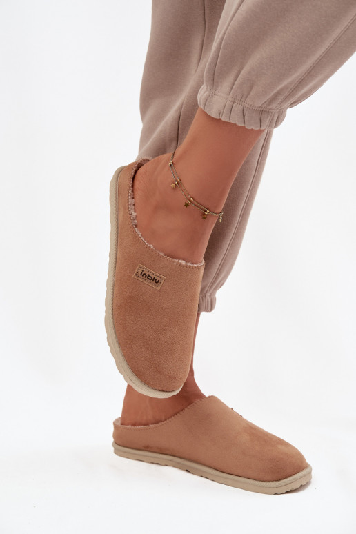Šlepetės  batai naminės Inblu CS000045 Camel