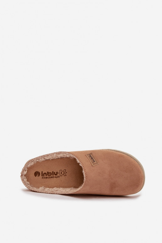 Šlepetės  batai naminės Inblu CS000045 Camel