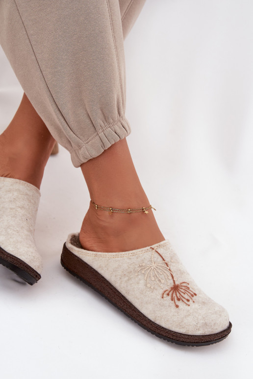  batai naminės Šlepetės Inblu NL000011 smėlio spalvos