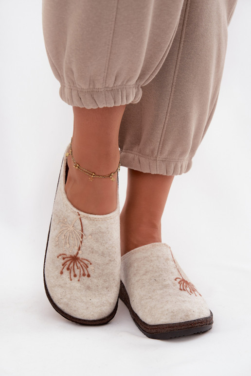  batai naminės Šlepetės Inblu NL000011 smėlio spalvos