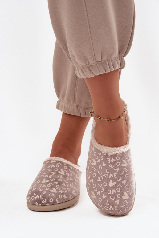 Šlepetės  Love Inblu ET000032 smėlio spalvos