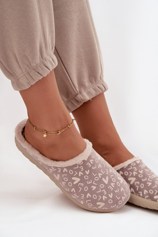 Šlepetės  Love Inblu ET000032 smėlio spalvos