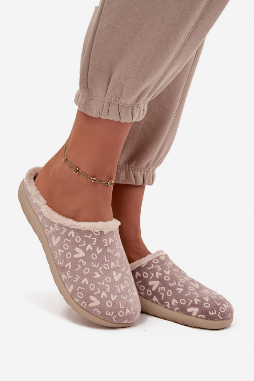 Šlepetės  Love Inblu ET000032 smėlio spalvos