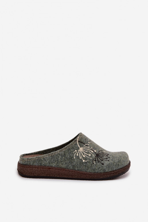  batai naminės Šlepetės Inblu NL000011 žalios spalvos