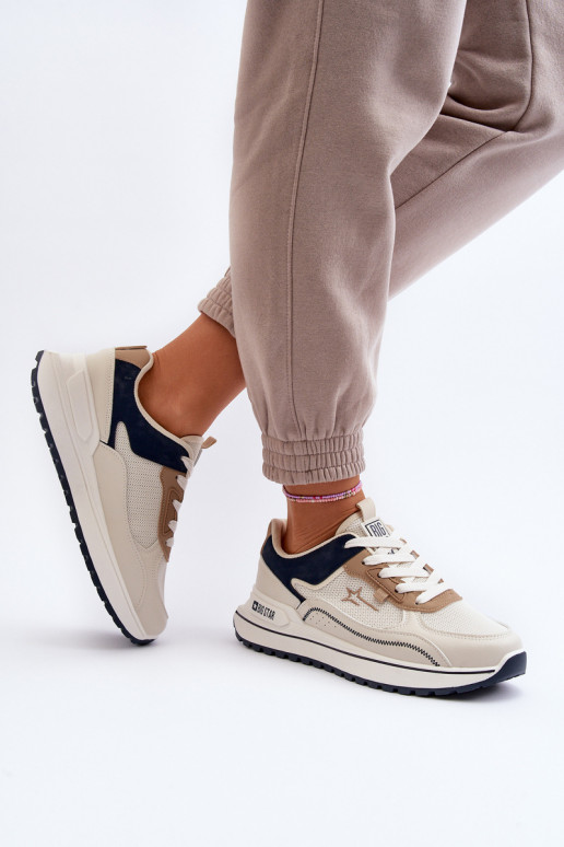  modelio batai  Big Star NN274A092 smėlio spalvos