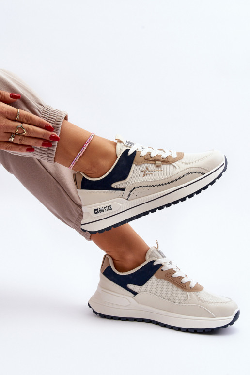  modelio batai  Big Star NN274A092 smėlio spalvos