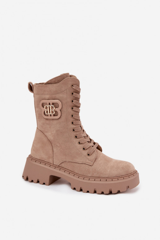 Aulinukai Wokrery    pašiltinti smėlio spalvos Kalindra