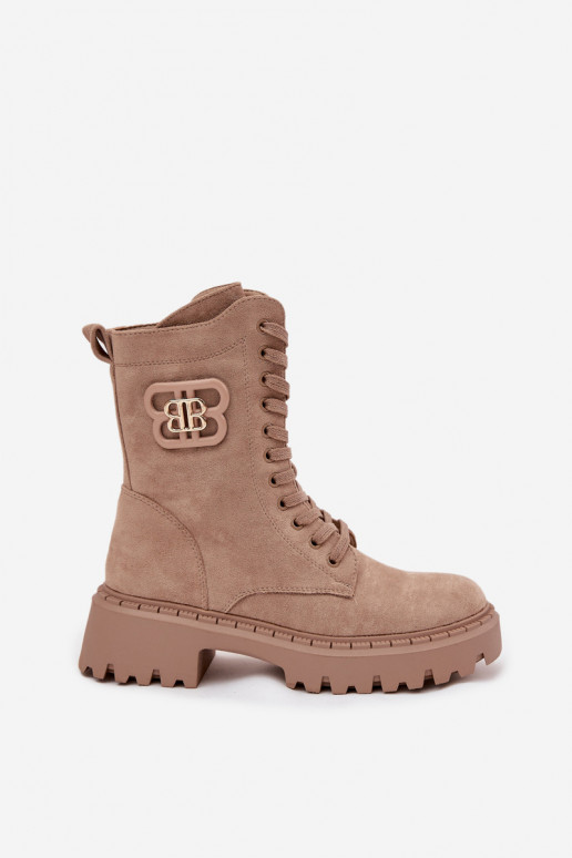 Aulinukai Wokrery    pašiltinti smėlio spalvos Kalindra