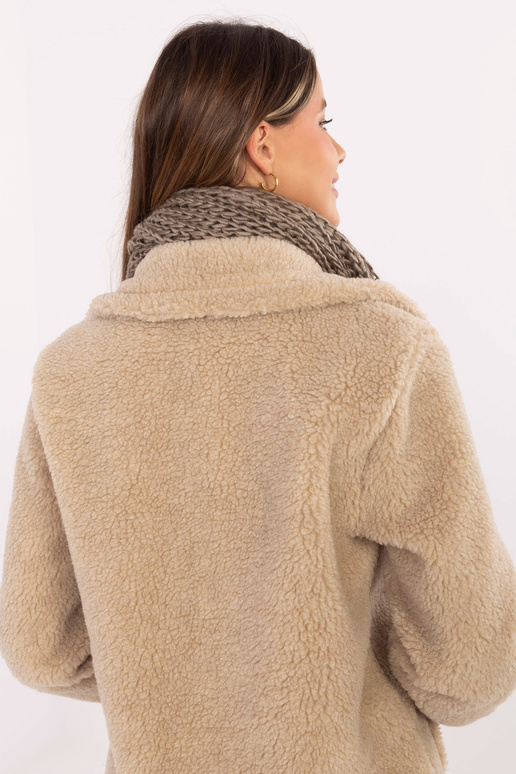 Šalikas AT SZ S tamsiai smėlio spalvos Šalikas AT SZ S tamsiai smėlio spalvos