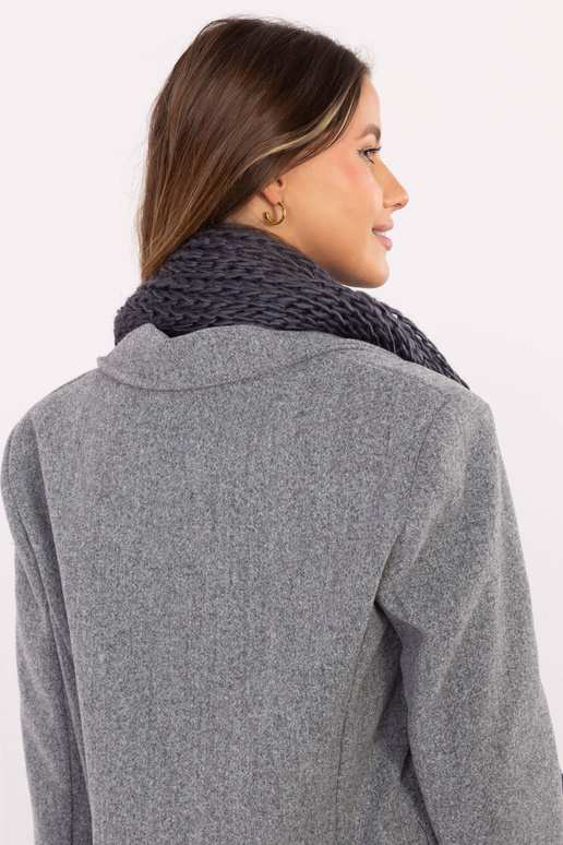 Šalikas tamsiai pilkas