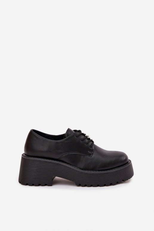 batai MoteriškassuPrzypinką Eko Oda juodos spalvos Laurea