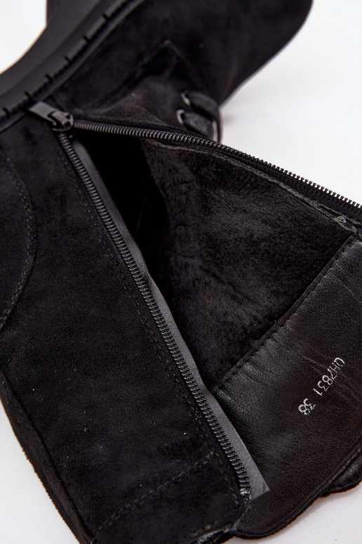 Aulinukai INokrery Moteriškas Su puošniais Elementas pašiltinti juodos spalvos Kalindra