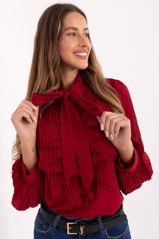 Marškiniai MI KS bordo spalvos