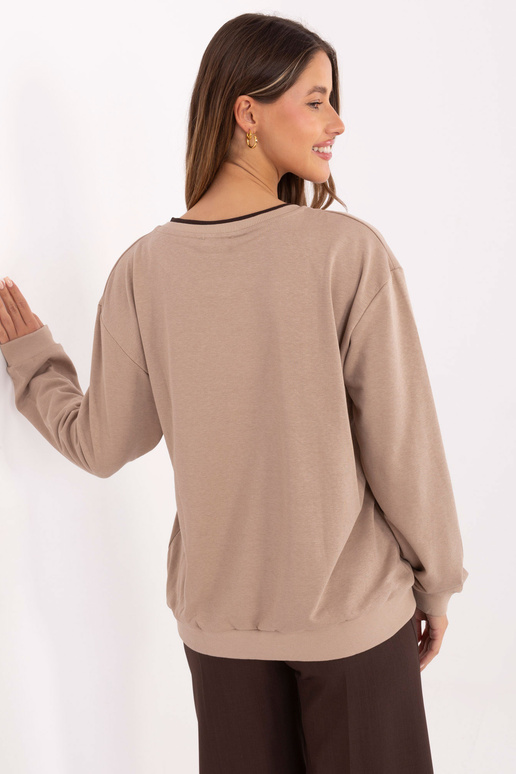Bluza RV BL A968.00 smėlio spalvos