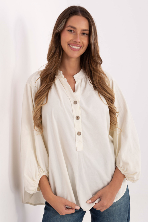 Marškiniai IT šviesiai smėlio spalvos