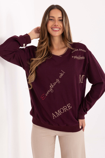 Bordo spalvos bliuzonas RV