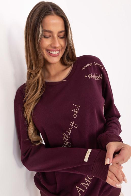 Bordo spalvos bliuzonas RV