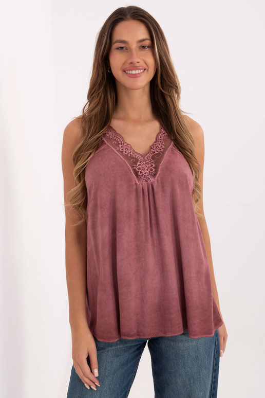 Top MI TP tamsiai rožinis