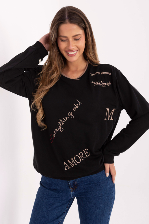 Džemperis RV juodas