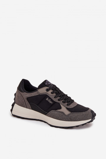 sportiniai bateliai  modelio batai  Lee Cooper LCJ-25-03-3795 pilka-Juodos spalvos