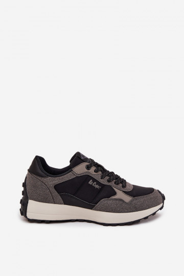 sportiniai bateliai  modelio batai  Lee Cooper LCJ-25-03-3795 pilka-Juodos spalvos 2
