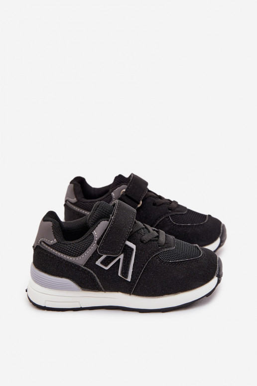 sportiniai bateliai  modelio batai Vaikiški su lipniais užsegimais Juodos spalvos Galisse sportiniai bateliai  modelio batai Vaikiški su lipniais užsegimais Juodos spalvos Galisse