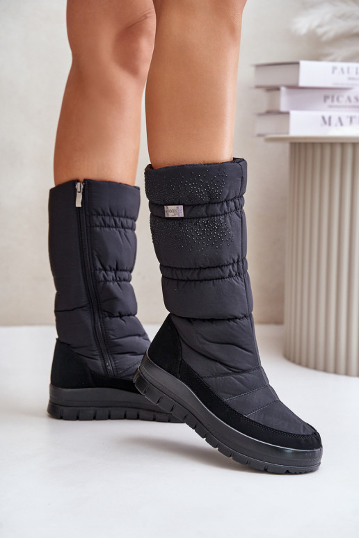 sniego batai  Progress PROGJ-24-147 Juodos spalvos  sniego batai  Progress PROGJ-24-147 Juodos spalvos