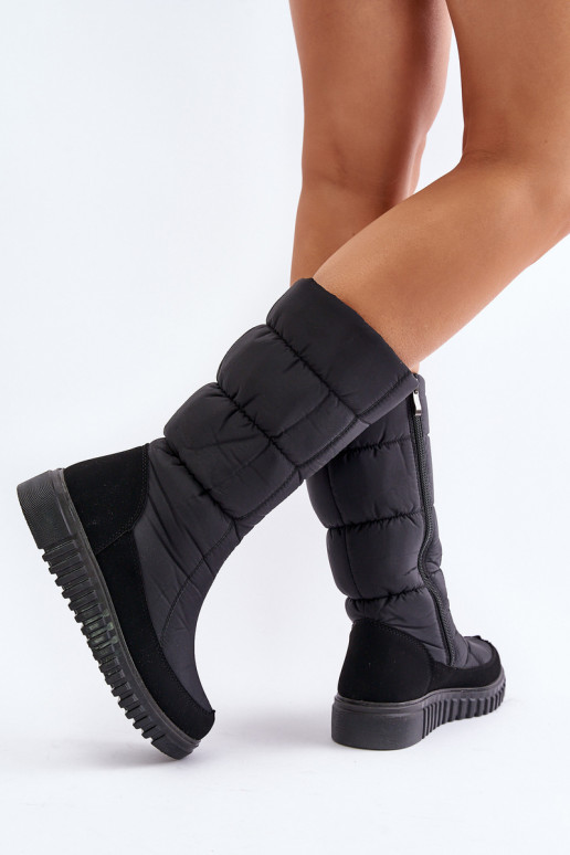 sniego batai   Progress PROGJ-24-144 Juodos spalvos sniego batai   Progress PROGJ-24-144 Juodos spalvos