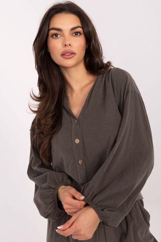 Marškinių IT tamsiai chaki spalvos