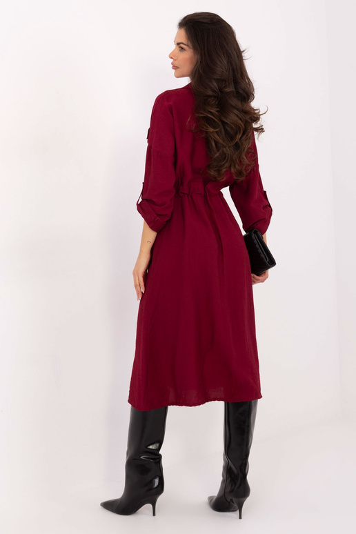 Suknelė bordo spalvos